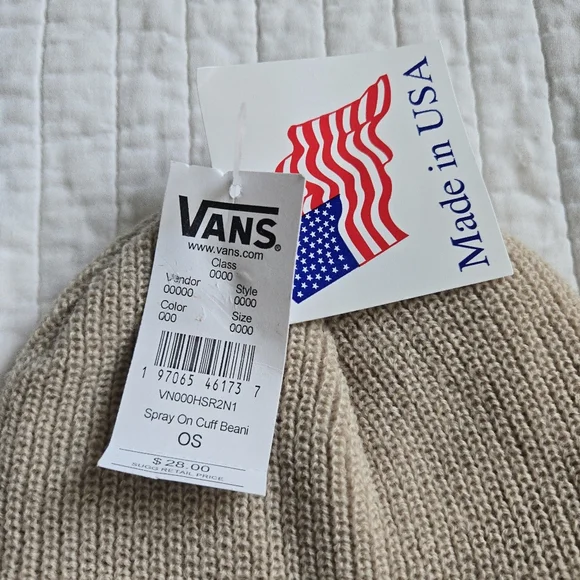 Vans Made In The USA Brown And Black Beanie 022026 - Picture 4 of 5